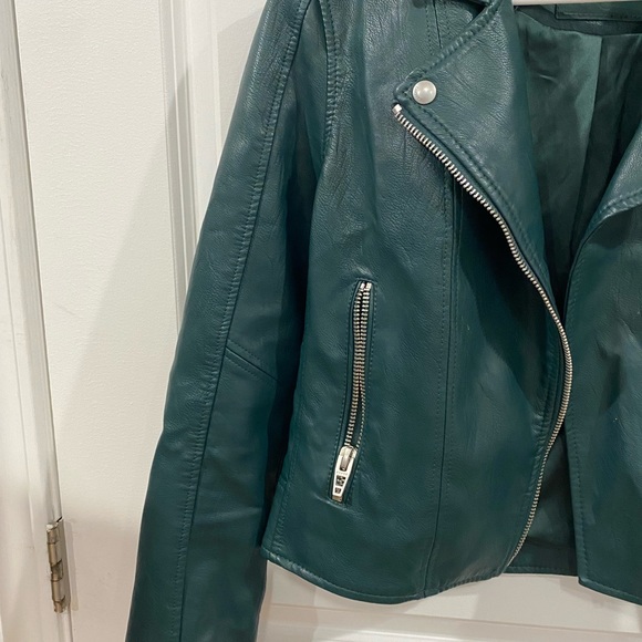 Blanknyc green leather jacket - Picture 3 of 6